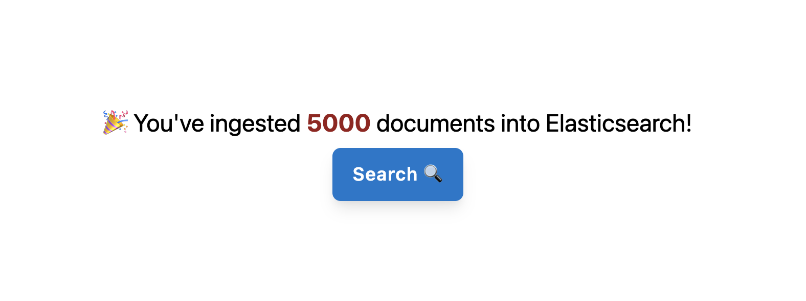 Data Ingested into Elasticsearch