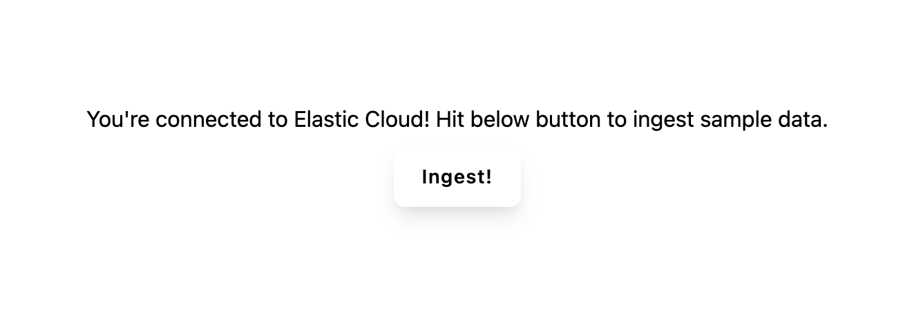 Ingest data into Elasticsearch