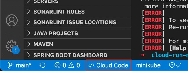 Cloud Code VS Code Extension